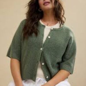 Aerie short sleeve cardigan